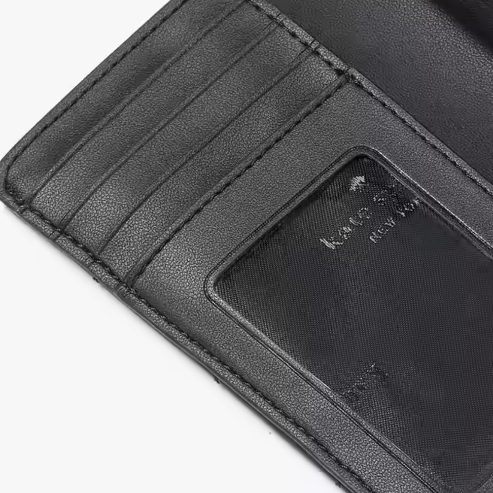 Kate Spade Carey Medium Compact Bifold Wallet Quilted Leather 5.6" x 3.6” x 1.2" - Picture 10 of 15